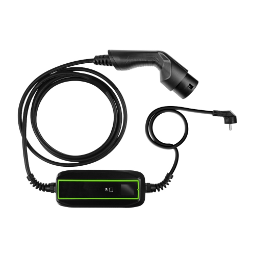 Зарядно За Хибрид, Green Cell EV PowerCable EV16, Мобилно, Type2, 3.6kW, 230V, 6.5 Метра, Премиум Качество