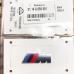 Емблема, BMW, M Power, 51 14 8 058 881, Оригинал, Премиум Качество, Made in Germany