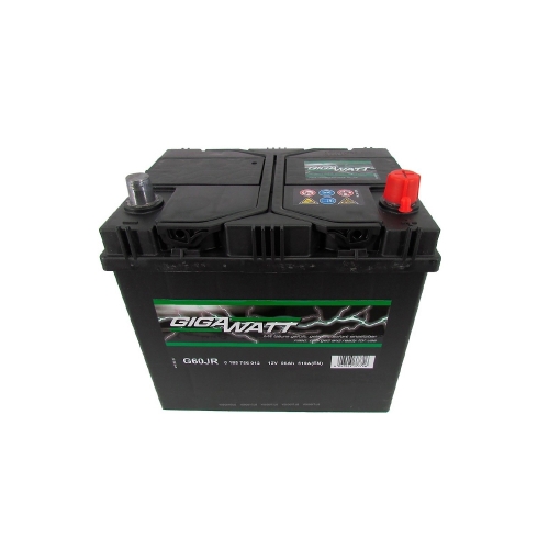 Стартов Акумулатор GIGAWATT G60JR 12V 60Ah 510A