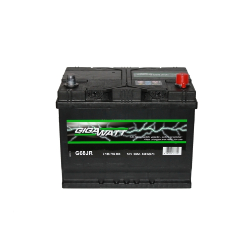 Стартов Акумулатор GIGAWATT G68JR 12V 68Ah 550A