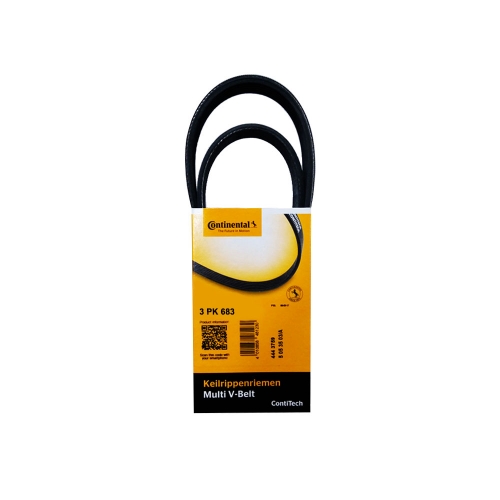 Пистов Ремък, ContiTech 3PK683, Multi-V Belt, Made in Germany