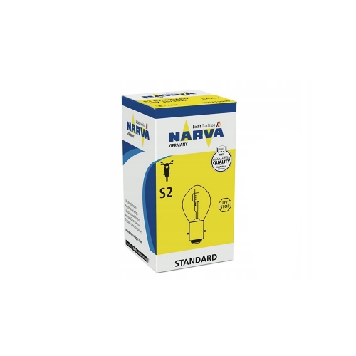 Крушка NARVA S2 12V 35/35W BA20d МОТОЦИКЛЕТ