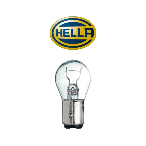 Крушка HELLA, P21/4W, 12V, BAZ15d, МИГАЧИ