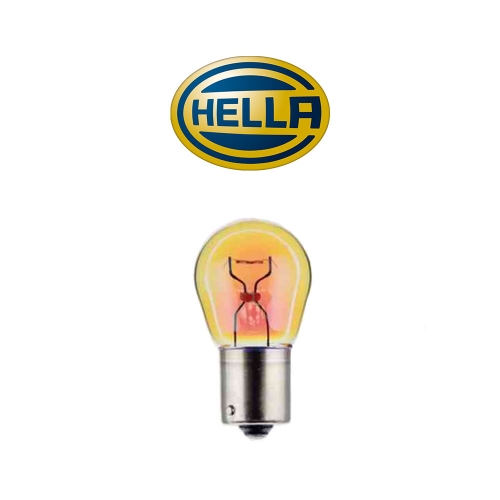 Крушка HELLA, PY21W, 12V, 21W, BAU15s, МИГАЧИ