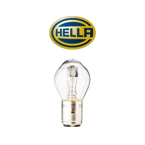 Крушка HELLA, S1, 25/25W, BA20d, ОСНОВНИ СВЕТЛИНИ