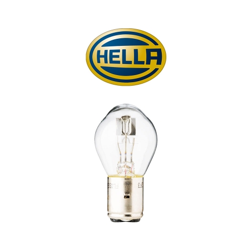 Крушка HELLA, S2, 12V, 35/35W, BA20d