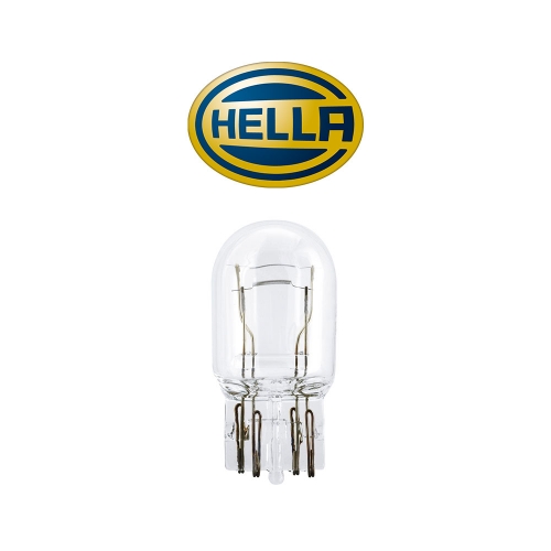 Крушка HELLA, W21/5W, 12V, W3x16q, ДНЕВНИ СВЕТЛИНИ