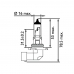 Крушка OSRAM, HB4, 12V, 51W, P22d, NIGHT BREAKER LASER, Next Gen, ОСНОВНИ СВЕТЛИНИ, 2 броя
