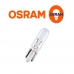 Крушка OSRAM, 12V, 1.2W, W2x4.6d, СВЕТЛИНИ ТАБЛО Крушка OSRAM, 12V, 1.2W, W2x4.6d, СВЕТЛИНИ ТАБЛО