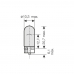 Крушка OSRAM, WY5W, 12V, 5W, W2.1x9.5D, DIADEM CHROME, 2 бр.