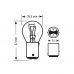 Крушка OSRAM, P21/4W, ORIGINAL, 12V, 21/4W, BAZ15d, МИГАЧИ, 2 бр.